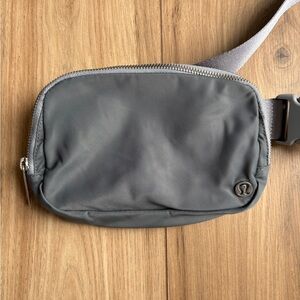 Gently Used Lululemon Belt Bag Gray